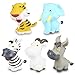 Produktbild Peradix Badewannenspielzeug Wasserspielzeug 5 PCS mit Aufbewahrungs-Rücksack Baby Badetiere Sammelfigur Tiere Figur Groß für Kinder ab 3 Jahre