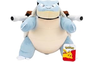 Pokémon Plush 30cm Blastoise – Plush toy for children 2+ – Official Pokémon plush.
