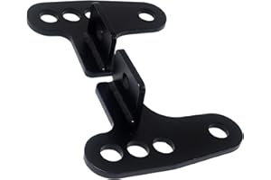 TCMI HDMT Kit d'abaissement réglable 1-2-3 pour Harley Sportster 2000-2015 XL883 XL1200 Blocs d'abaissement arrière moto