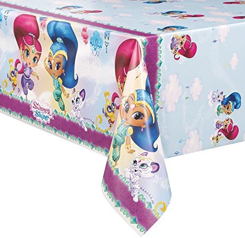 Shimmer and Shine Plastic Table Cover