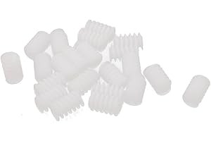 UXCELL Sourcingmap 20 Pcs 2mm Hole 6mmx10mm Worm Gear for DIY Motor Reduction Box
