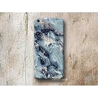 Blau Marmor Hülle Handyhülle für iPhone 4 4s 5 5se se 5C 5S 6 6s 7 Plus iPhone 8 Plus iPod 5 6
