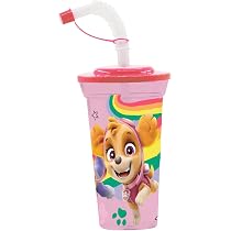 Borraccia Vsco Girl Stor Tazza Per Bambini Riutilizzabile Con Cannuccia E Coperchio Cannucce Plastica - 6