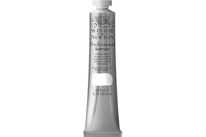 Winsor & Newton WN Artist Acrylic 200 ml 644, ACFAA200644, Titanium White