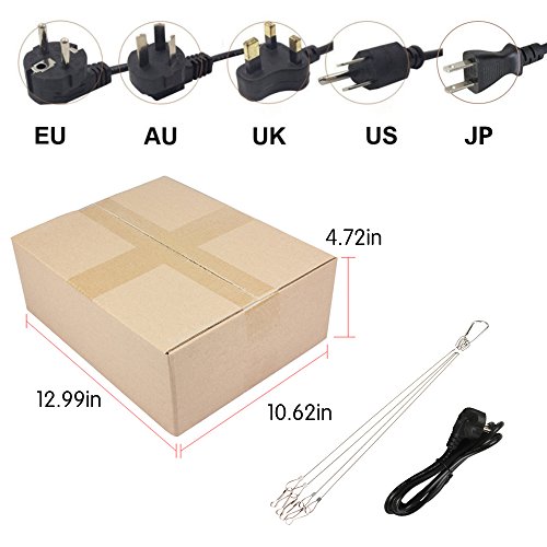 LED Grow Lampe 600W Weiß Doppel Chips Ganze Spektrum Pflanzenlampe Wachsen Lampe für Indoor Hydroponischen Garten Gewächshaus Zimmerpflanzen - 7