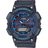 CASIO Herren Analog-Digital Quarz Uhr mit Harz Armband AQ-S810W-8A2VEF
