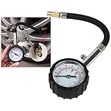 Peso: 168g; Andux Zone Neumático Presión De Aire Medidor Probador 0-100 PSI TYB-01