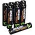 AmazonBasics Vorgeladene Ni-MH AAA-Akkus - Akkubatterien, 500 Zyklen (typisch 850mAh, minimal 800mAh), 8Stck