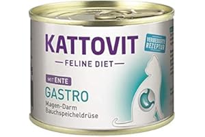 Kattovit Feline Diet Gastro Anatra 12 x 185 g