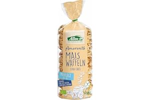 ‎ALLOS Allos Bio Amaranth Mais-Waffeln Meersalz (6 x 100 gr)