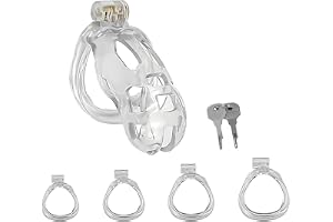 Extra bred, ventilerad, kreativ design, träningsbur för män, lämplig för nybörjare-RDLZ09 (Transparent, Large cage)