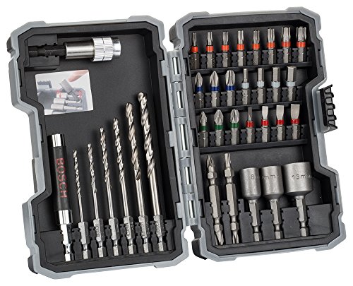Bosch 35-teilig Metallbohrer und Bit-Set, 2607017328