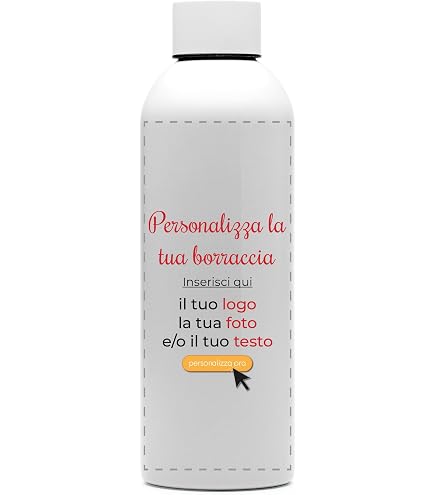 CLEARCO Borraccia Personalizzata Super Eroe Con Cannuccia - 300 Ml, Nome Riccardo, BPA Free, Ideale Per Bambini
