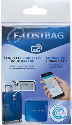 Système de puçage électronique pour Bagage- RFID/NFC - Compatible avec Toutes Les compagnies aériennes