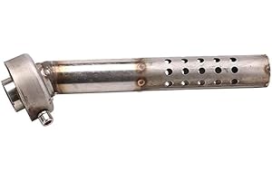 Asudaro Moto universel Silencieux D'Échappement Tuyau d'échappement DB Killer Moto tuyau d'échappement modifié Tuyau d'échappement en acier inoxydable pour moto Réduit efficacement le bruit