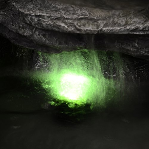 Brunnen mysteriöser Springbrunnen mit Beleuchtung Gartenbrunnen Felsenbrunnen - 5