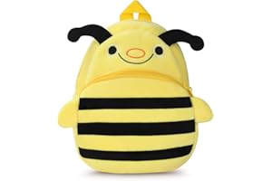 Aomig Pluszowy plecak dla dzieci, spersonalizowany plecak dziecięcy, plecak z kreskówkowym dzieckiem, torba szkolna z uroczym rysunkiem zwierzęcia, plecak jednorożec dla małych chłopców dziewcząt