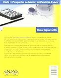 Image de Presto 11 : presupuestos, mediciones y certificaciones de obras (Manuales Imprescindibles)