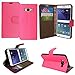 Price comparison product image Gr8 value Samsung galaxy J7 2016 PU Leather Wallet Cover book Phone Mobile case for Samsung galaxy J7 2016 (Pink Book Case)
