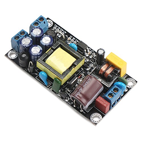 DROK® AC-DC-Vollisoliertes Schaltnetzteil, AC 85-264V / DC 110-370V Schaltnetzteil -Modul, 12V1A / 5V1A Dual-Ouput-Board mit High Efficiency, einfach zu installieren - 4