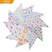 Labebe Baby Bandana Bibs Drool/Burpy Bibs Unisex 10-Pack Multicolor, 100% Cotton, Newborn Baby Shower Gift for Teething and Drooling, Soft & Absorbent, Machine Washable and Stain Proof - Unisex Pack C