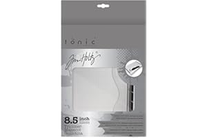 TONIC STUDIOS Tim Holtz Tonic Comfort - Affettatrice a leva da 21,6 cm, multicolore