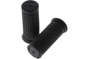 HUIANPEN 2pcs Mountain Bike Grips - Short Handle Rubber Grip Shift Kids Black Bicycle Product