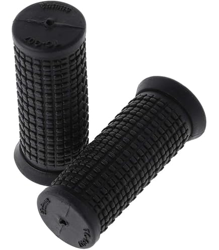 Système de poignées de guidon de vélo Griphift 22 mm 85 mm confortables et souples pour VTT, route, ville (blanc