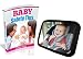 #1 Premium Baby Car Mirror ? Back Seat Mirror for Rear Facing Car Seat by Mamas Prep ? Superior View & Clarity ? Adjustable Straps for Added Stability ? No Center Headrest Required ? Completely Rotatable ? Perfect Baby Shower Gift! ? BONUS E-Book Included ? Special SALE Price ? Save BIG Today!