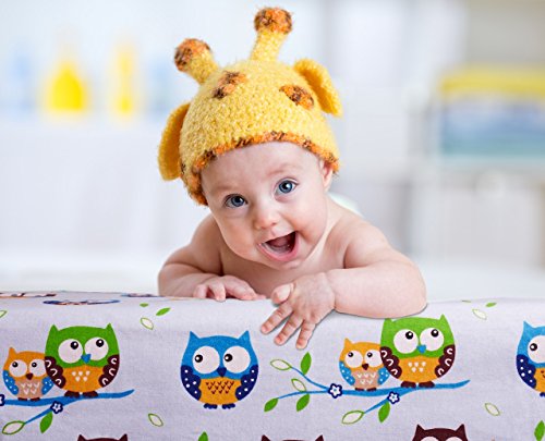 ByBoom® – Moltontücher – Flanellwindeln – Spucktücher – Bunt – 70×80 cm – 5er Pack, 100% Baumwolle – kuschelig – weich; MADE IN EU - 9