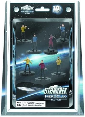 Star Trek Heroclix Tactics Away Team 7 Pack by NECA Toys