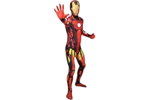 Morphsuits Costume Iron Man Adulto, Costume Ironman Adulto, Vestito Iron Man Adulto, Iron Man Costume Adulto, Vestito Ironman Adulto, Costume Carnevale Iron Man