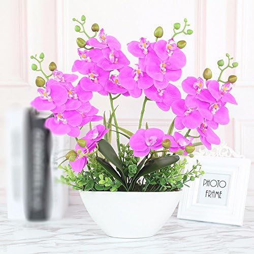 GBHNJ False Simple Style Pu Purple Butterfly Orchid Artificial Decoration