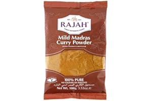 Rajah - Poudre de curry - moyennement épicée - 100 g