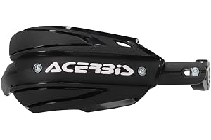 Acerbis svart/vit plast uthållighet x handskydd (2980461007)