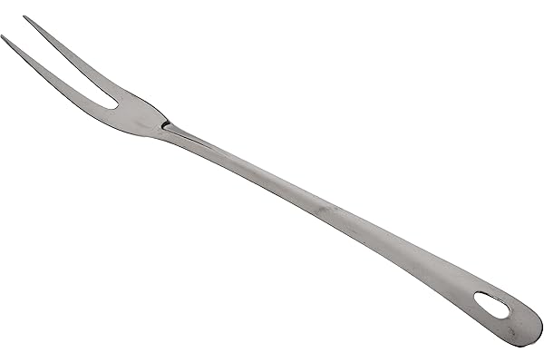 Fackelmann Lara Fourchette à Viande, Acier Inoxydable, Argent
