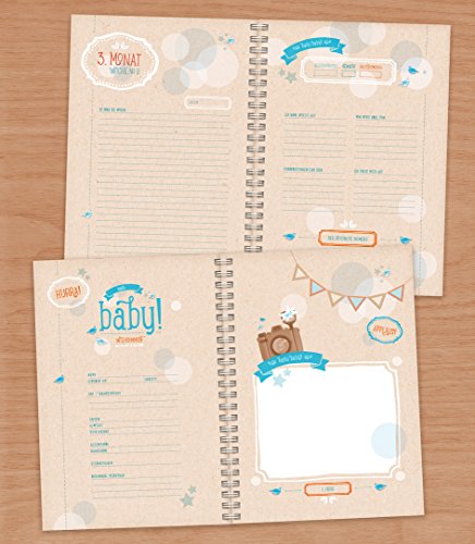 HALLO BABY! Schwangerschaftstagebuch, Babyalbum - 2