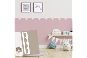 RE-COVERTILES - Stencil per Pittura e Decorazione | Flessibili Lavabili e Riutilizzabili | per Pareti, Pavimenti e Mobili | Decalcomanie | Carta da Parati | 60x25 cm