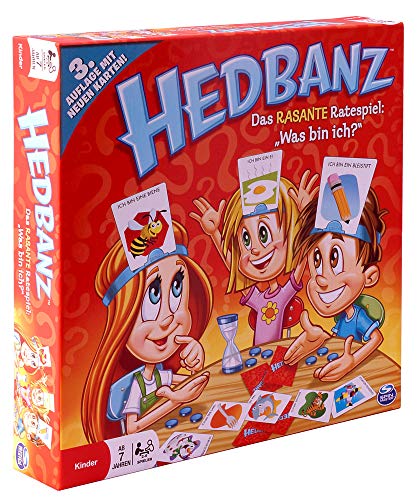 Spin Master Games 6019225 - Hedbanz (3. Edition) - 2