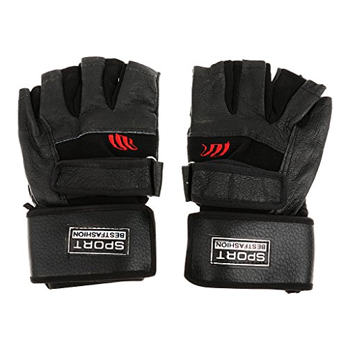 Gazechimp Trainingshandschuhe – Gewichtheben, Radfahren, Fitness Handschuhe mit Handgelenkstütze - 2