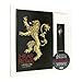 Price comparison product image SD Toys SDTHBO02077 – Game Of Thrones Lannister Notepad & Magnetic Bookmark Set