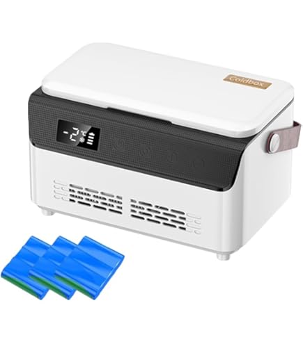 Frigorifero Portatile USB Per Insulina - Display LCD 0-18&deg;C Regolabile