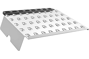 AJinTeby Drip Tray Heat Baffle Replacement for Camp Chef 24 Series Pellet Grills, PG24SG-4, SmokePro SG 24, STX 24, Heavy Duty Steel Drip Pan Fits Traeger Pro 20 22 575 Series