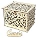 Produktbild TianranRT Hochzeit Karte Box mit Sperre DIY Geld Hölzern Geschenk Boxen Für Geburtstag Party (C)