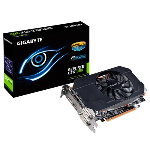 Gigabyte GeForce GTX 960 OC - Tarjeta gráfica de 2 GB GDDR5