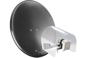 goobay 67190 Protection Contre Les Intempéries de la Tête Universelle Lnb de L´Antenne Parabolique Transparent