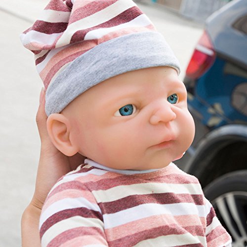 IVITA 21'' 10.8lbs Reborn Baby Doll Soft Silicone Washable for Girls