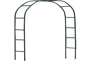 LIYI929GP ArcoPer Rampicanti Archi Giardino, Pergolati ArcoA Traliccio Pergolato, Resistente Alle Intemperie E Autoportante, ArcoSostegno In Ferro Battuto Robusto, Matrimoni Floreali All'aperto