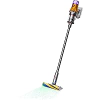 Dyson V12 Detect Slim Total Clean Cord-Free Vacuum Cleaner,Yellow  