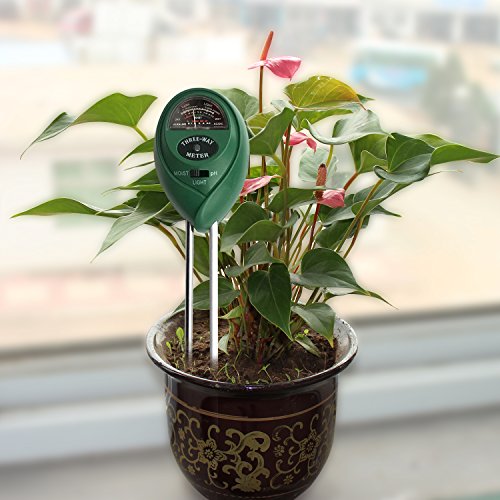 Balhvit® 3-in-1 Bodentester, Bodenmessgerät für Pflanzen, Pflanzkübel Boden-pH und Feuchte, Lichtstärke Meter Pflanze Tester für Gartenbau, Pflanzen Wachstum, Rasenpflege (keine Batterie erforderlich) - 7